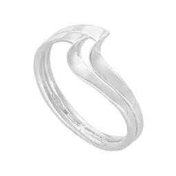 pakilia pakilia Silber Ring Welle flach Fair-Trade und handmade – Produktbild 1 von 1