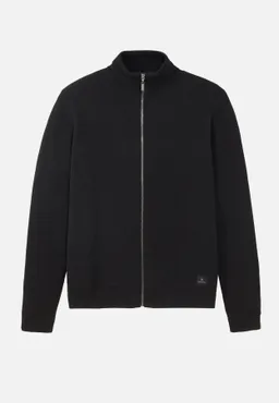 recolution Recolution Herren vegan Strickcardigan Estragon Schwarz – Produktbild 1 von 1