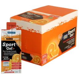 Named Sport NAMEDSPORT Sport-Gel Orange 32 Stk., Energie Gel, Sportlernahrung – Produktbild 1 von 1