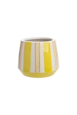 Tranquillo Blumentopf LIME AQUARELL - creme – Produktbild 1 von 1