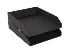 Exacompta 2 Exacompta Briefablagen "Office By Me", DIN A4+, schwarz – Produktbild 1 von 1