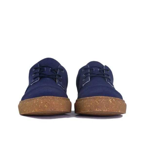 SORBAS SORBAS '58 recycelte Stoff-Sneaker, Grau, – Produktbild 4 von 4