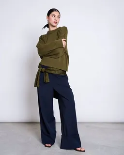 JAN N JUNE JAN 'N JUNE Strickpullover YAGMUR mit Rippbündchen GOTS – Produktbild 1 von 1