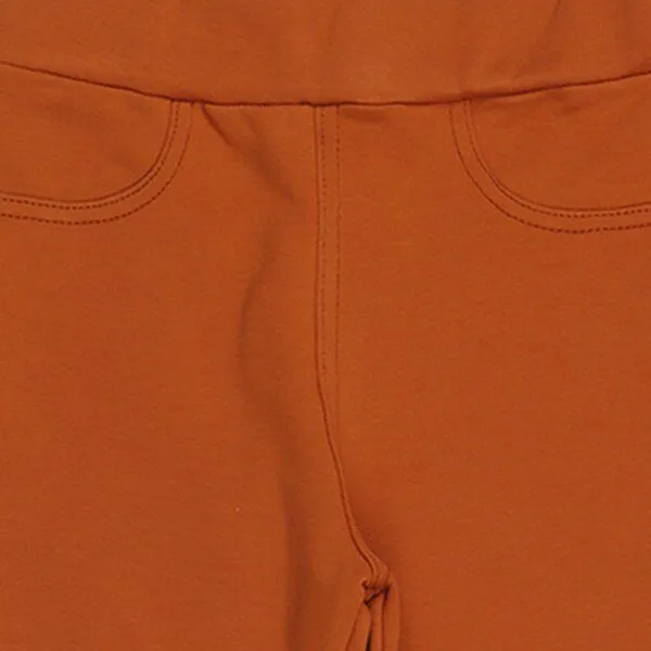 Walkiddy Leggings Bio-Baumwolle elastisch – Walkiddy, „The Secret Garden“ | weich, atmungsaktiv, nachhaltig produziert, vegan, hautfreundlich & pflegeleicht, Braun, – Produktbild 2 von 2