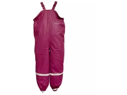 BMS BMS Kinder Regenhose Latzhose gefüttert SoftSkin beere Gr.92 – Produktbild 1 von 1
