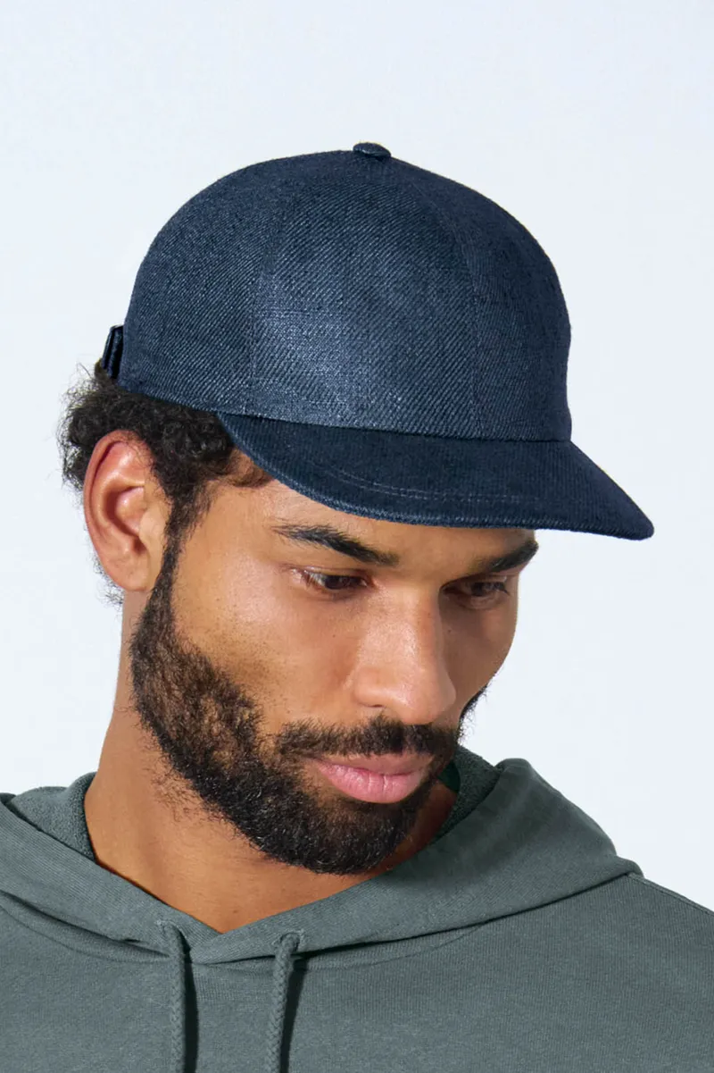 HempAge Hempage Herren vegan Baseballkappe Marineblau, Blau, – Produktbild 2 von 2