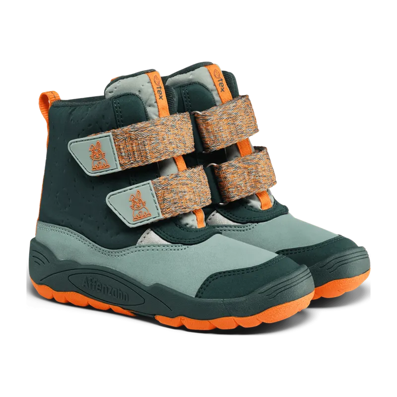 Affenzahn Affenzahn Winterstiefel Vegan Blizzy Hase für Kinder, grün, Größe 35 EU, Grün, – Produktbild 1 von 6