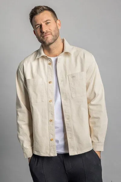 DIRTS dirts The Undyed Overshirt, Undyed, – Produktbild 2 von 4