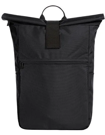 Halfar Recycelter Laptop - Rucksack Halfar, Schwarz, – Produktbild 1 von 1