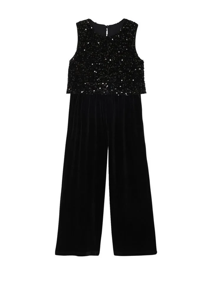Vertbaudet Vertbaudet Jumpsuit 2-in-1-Effekt, Schwarz, – Produktbild 1 von 4