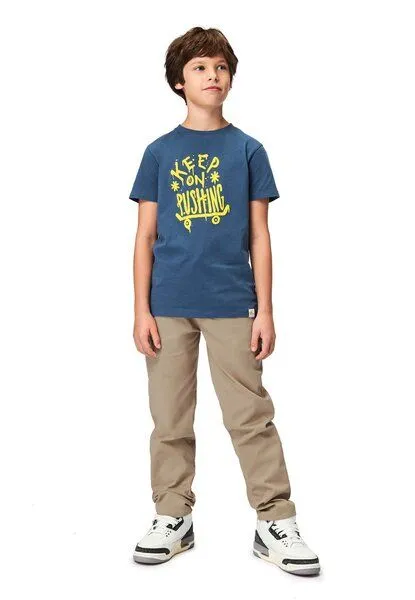 Band of Rascals Band of Rascals Keep On Pushing T-Shirt, Blue, – Produktbild 4 von 4