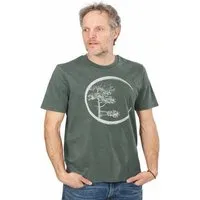 Life-Tree Life-Tree Shirt aus Biobaumwolle für Herren "Circle", Grün, – Produktbild 2 von 4
