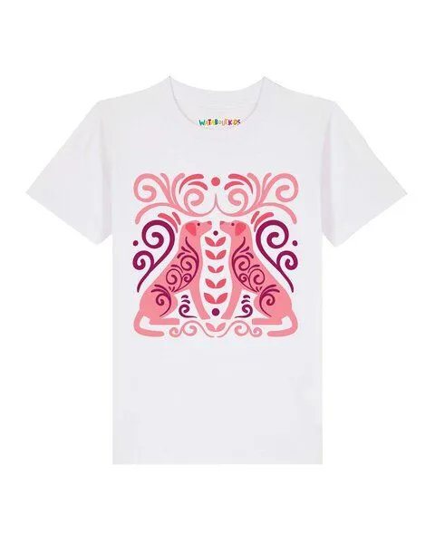 watabout.kids watabout.kids T-Shirt Kinder Hundeliebe, White, – Produktbild 1 von 2