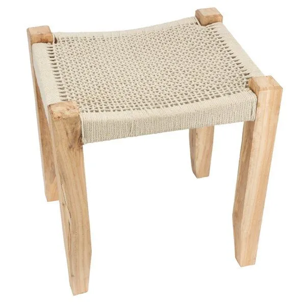 El Puente El Puente Hocker, Natur, – Produktbild 1 von 3