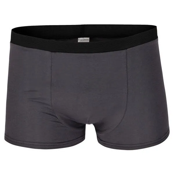 Frija Omina Frija Omina in 8 Farben: Trunk Shorts Boxershorts, Anthrazit, – Produktbild 1 von 2