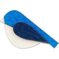 BeWooden BeWooden Holzbrosche „Blue Bird“ – Vogelbrosche – Produktbild 1 von 1