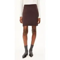 ARMEDANGELS ARMEDANGELS MINI Damen Strickrock aus Bio-Baumwoll-Mix, Claystone, – Produktbild 1 von 1