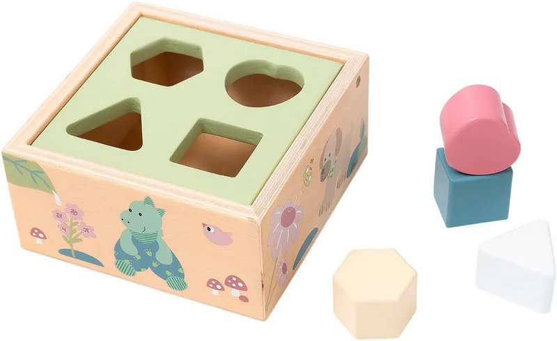 Sterntaler Sterntaler Steckspielzeug Sortierbox Holz, Beige, – Produktbild 3 von 5