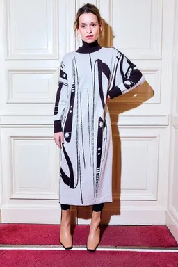 Sophia Schneider-Esleben Sophia Schneider-Esleben Kleid Olivia, TEE Big aus Merino Wolle RWS – Produktbild 1 von 1
