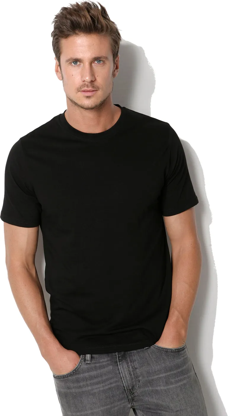 H.I.S T-Shirt, Schwarz, – Produktbild 3 von 3