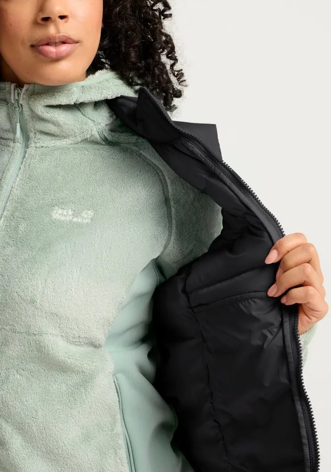 Jack Wolfskin Jack Wolfskin Daunenweste WILD PASS DOWN VEST W RDS Daunenweste, warm, wind- und wasserabweisend, Schwarz, – Produktbild 4 von 5