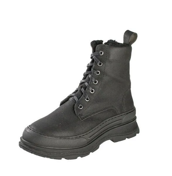 Fairticken Fairticken Shoes vegane gefütterte hohe Stiefel ARADA (schwarz), Schwarz, – Produktbild 2 von 4