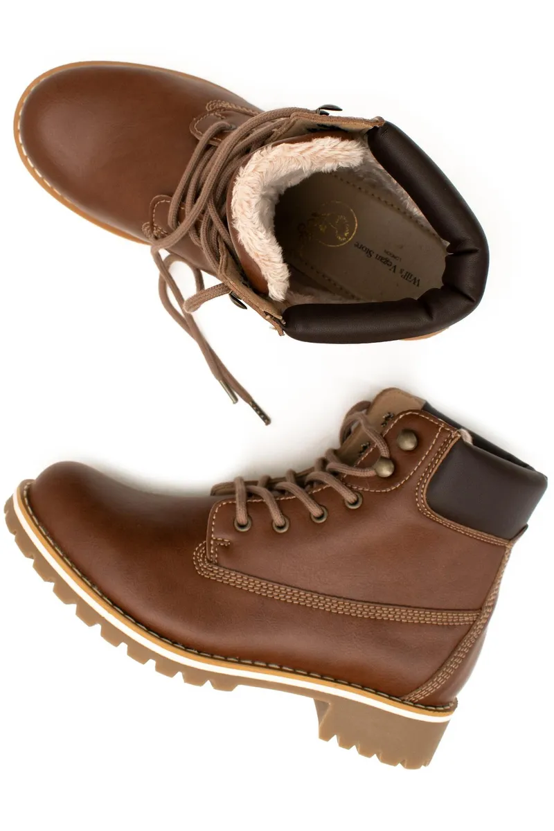 Will's Vegan Store Will's Vegan Store Herren vegan Stiefel Dock Insulated Braun, Braun, – Produktbild 3 von 3
