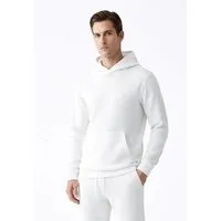 ORGANICATION ORGANICATION HECTORR | Waffel Hoodie aus Bio-Baumwolle & recyceltem Polyester, White, – Produktbild 2 von 5