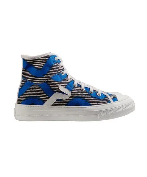 PANAFRICA PANAFRICA Atlas - African Fair Trade Sneaker, Vagues (blau), – Produktbild 1 von 4