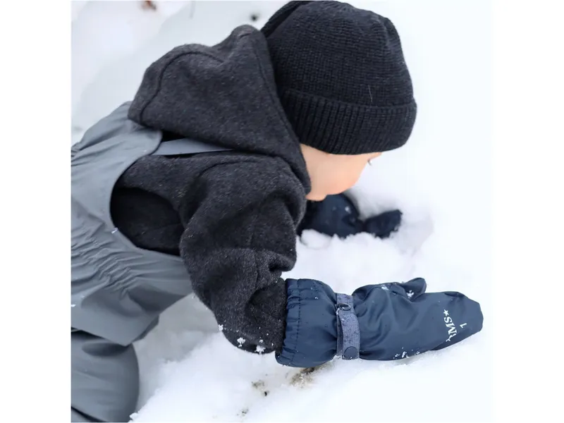 BMS BMS Buddelhandschuhe gefüttert SoftSkin blau Gr.2 (2 bis 5 Jahre) mit langem Schaft, Blau, – Produktbild 2 von 2