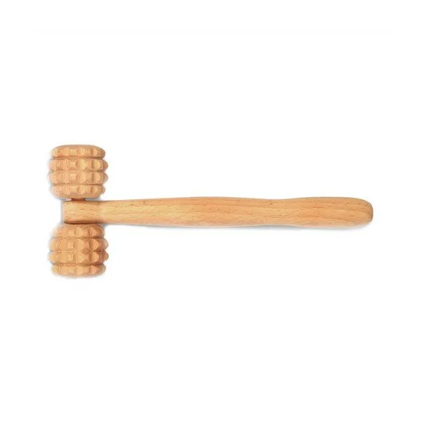 Mitienda Shop Mitienda Shop Massageroller aus Buchenholz T-Form 23,5 cm – Produktbild 1 von 2