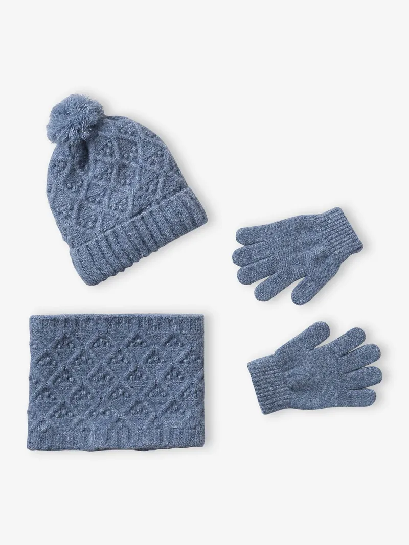 Vertbaudet Mädchen Set, Himmelblau, – Produktbild 1 von 4