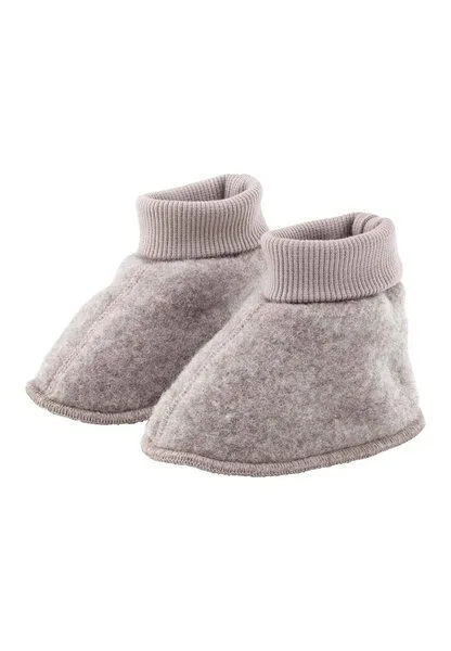 hessnatur hessnatur Wollfleece Schuhe aus reiner Bio-Merinowolle, Greige, – Produktbild 4 von 4
