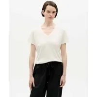thinking mu thinking mu T-Shirt - Hemp Clavel - aus Hanf & Bio-Baumwolle, Ivory (weiß), – Produktbild 1 von 1