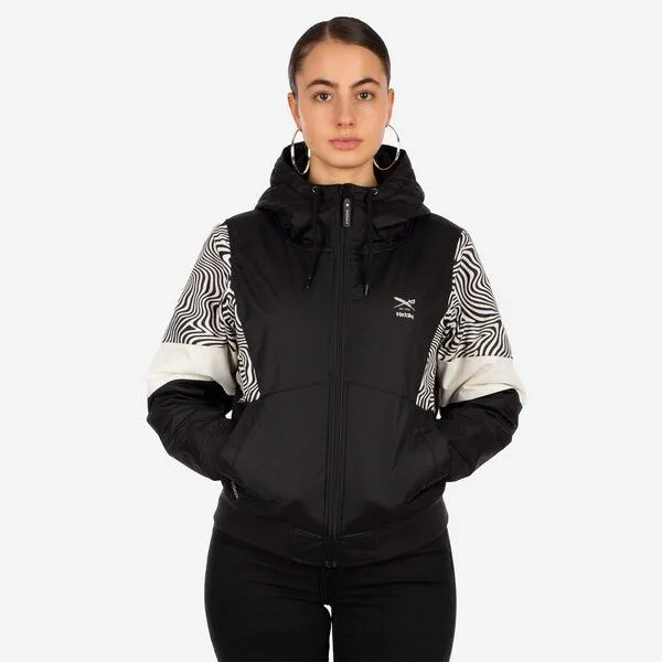 Iriedaily Iriedaily Blotchy Jacket, Schwarz/weiß, – Produktbild 3 von 3
