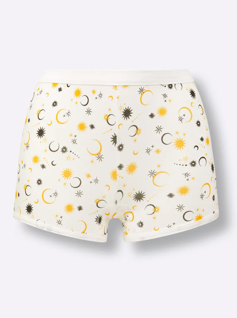 wäschepur Panty weiß-bedruckt, Weiß-bedruckt, – Produktbild 1 von 2