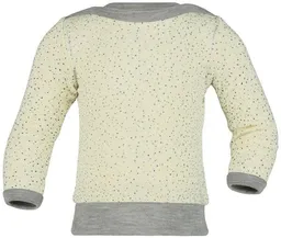 Engel natur Langarm Shirt mit Pünktchen | Wolle Seide GOTS | Engel Natur – Produktbild 1 von 1