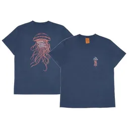 Nudie Jeans Nudie Jeans Herren T-Shirt "Roy" Sea Noodles - Dark Blue – Produktbild 1 von 1