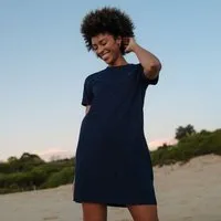 NORDLICHT NORDLICHT T-Shirt Kleid MAILA aus Bio-Baumwolle – Produktbild 1 von 1