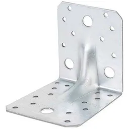 Alberts ALBERTS Lochplattenwinkel 90 x 90 x 65 x 2,5, Steg, sendzimirverzinkt – Produktbild 1 von 1