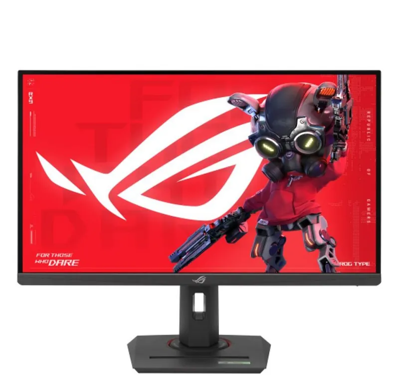 Asus Asus ROG Strix XG27UCG Gaming-Monitor (27 Zoll 4K UHD Gaming Dual-Modus 4K bei 160 Hz FHD bei 320 Hz 1ms), Schwarz, – Produktbild 1 von 5