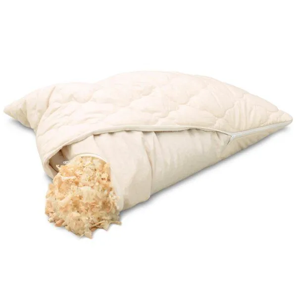 Lotus Design® Lotus Design® Zirbenkissen versteppt, mit Bio-Schurwolle – Produktbild 3 von 4
