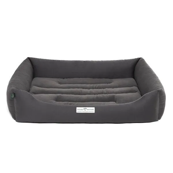 HOUND & NATURE HOUND & NATURE Öko Hundebett LUZERN, Grau, – Produktbild 1 von 4