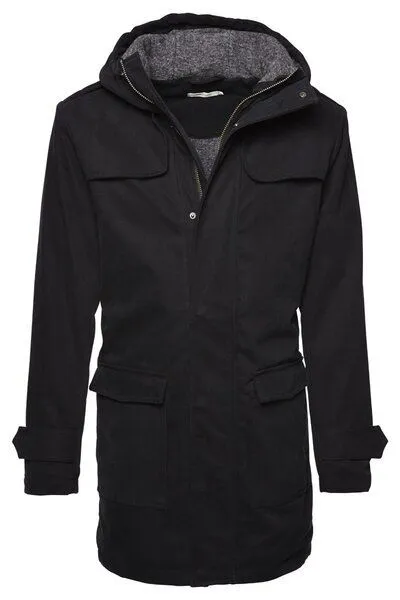 Wunderwerk Wunderwerk Herren Parka aus Bio-Baumwolle "Parka male", Schwarz (black 900), – Produktbild 3 von 4