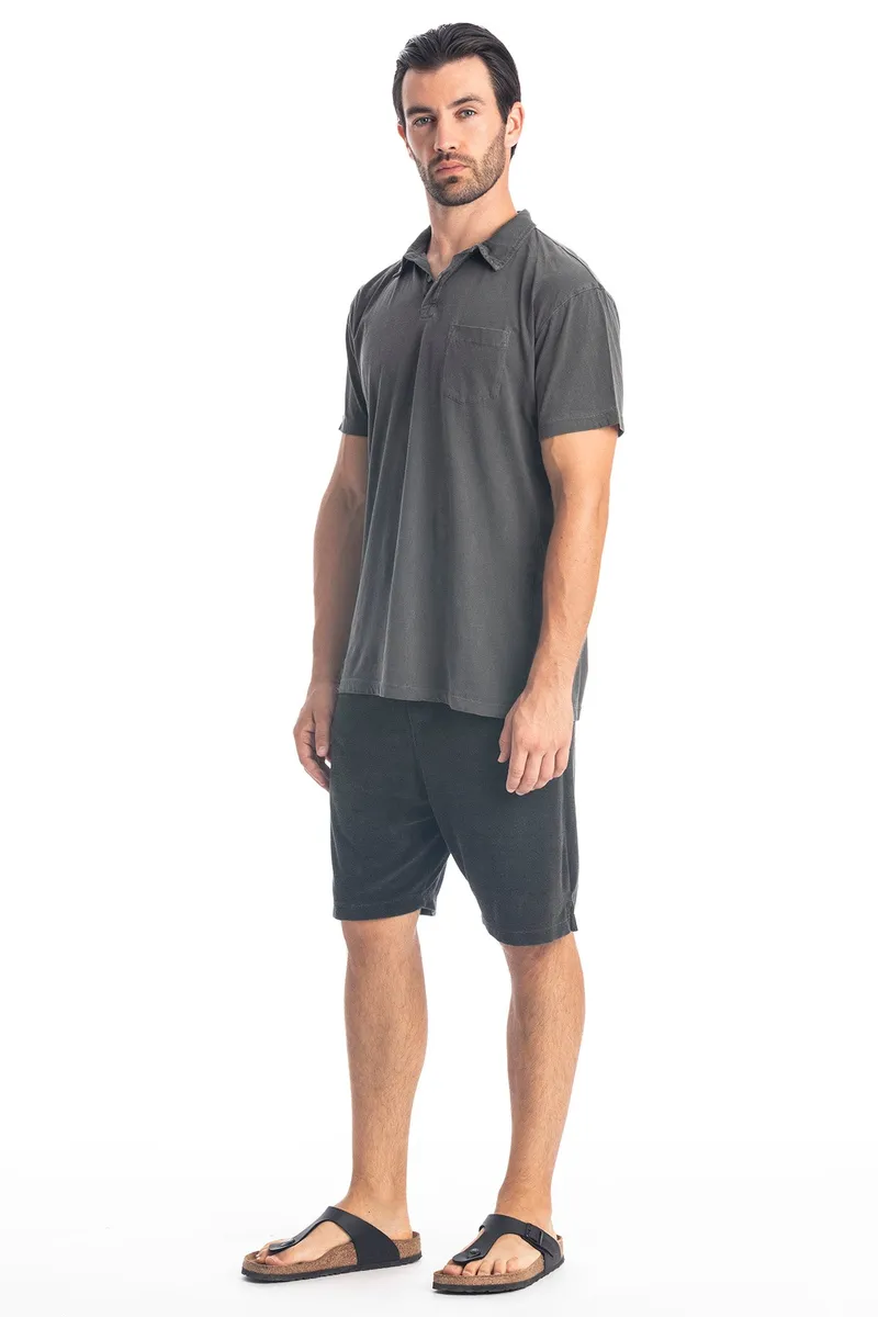 RAVENS VIEW IBIZA RAVENS VIEW IBIZA Herren vegan Polo Tasche Anthrazit, Dunkelgrau, – Produktbild 2 von 2