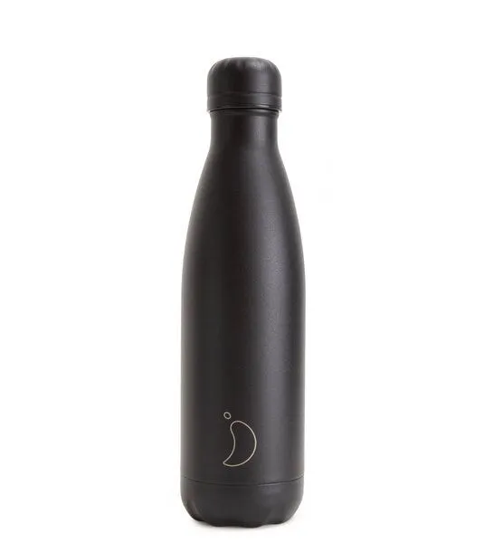 Chillys Chillys Trinkflasche isoliert aus Edelstahl, Grey, – Produktbild 1 von 8