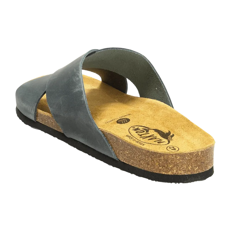 Plakton Plakton Pantoletten für Herren, Blau, – Produktbild 3 von 7