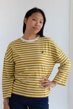 TWOTHIRDS TWOTHIRDS Damen vegan Top Luma Senfgelb – Produktbild 1 von 1