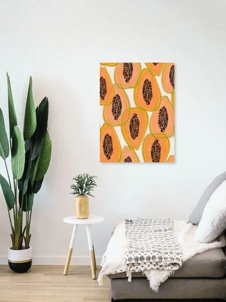 Photocircle Photocircle Poster / Leinwandbild - Papaya Cravings – Produktbild 4 von 4