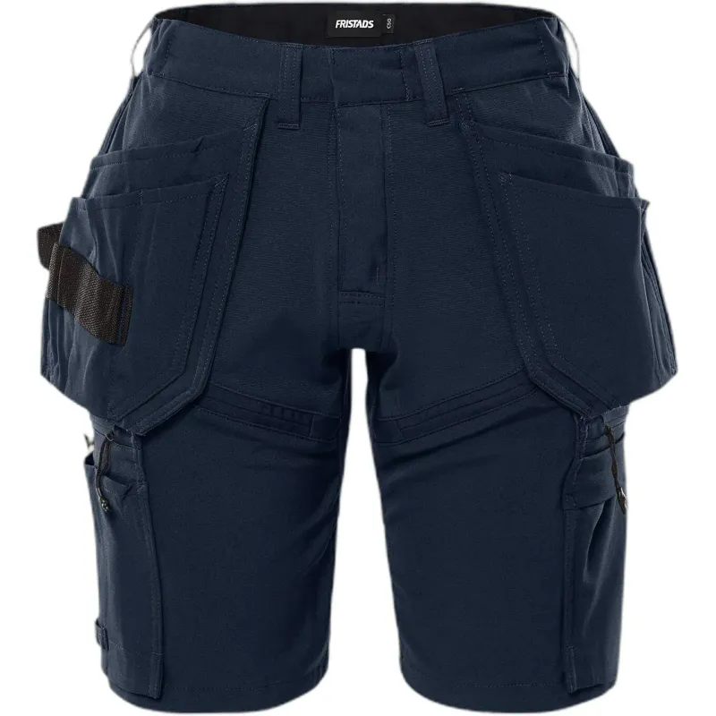 Fristads Damen Stretch-Bermudas Fristads 2601 GLWS, Bleu, – Produktbild 1 von 1